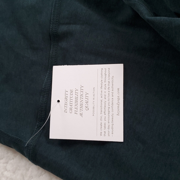 Beyond Yoga Green Spacedye Take Me Higher Long Leggings - Picture 11 of 16